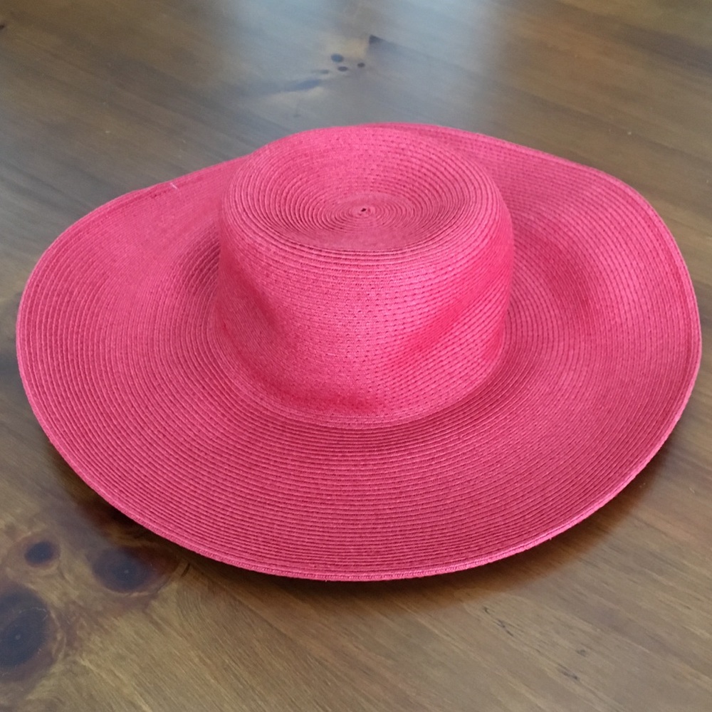 The Scala Collection Red Wide Brimmed Hat - image 2